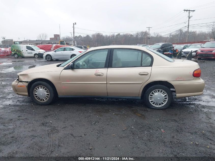 2003 Chevrolet Malibu VIN: 1G1ND52J73M706109 Lot: 40912144