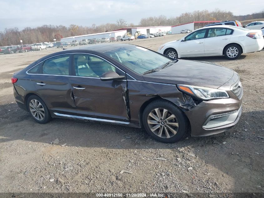 2016 Hyundai Sonata Sport VIN: 5NPE34AFXGH336226 Lot: 40912150