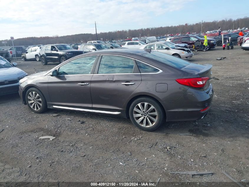 2016 Hyundai Sonata Sport VIN: 5NPE34AFXGH336226 Lot: 40912150