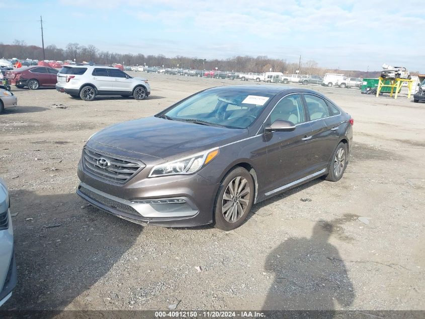 2016 Hyundai Sonata Sport VIN: 5NPE34AFXGH336226 Lot: 40912150