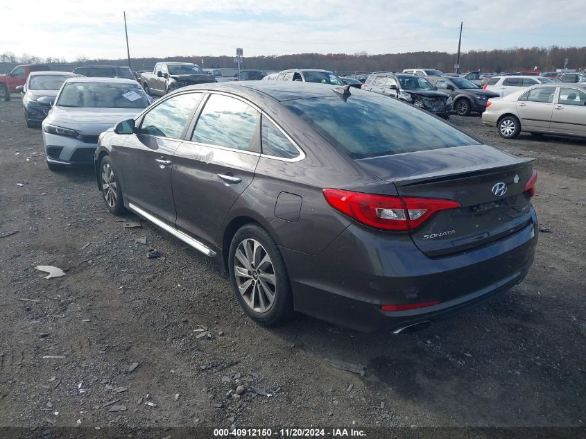 2016 Hyundai Sonata Sport VIN: 5NPE34AFXGH336226 Lot: 40912150