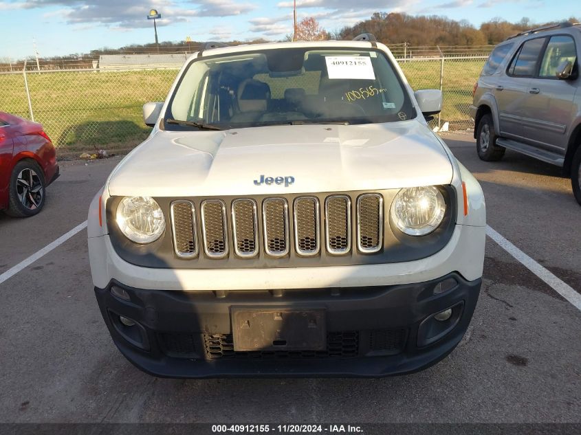 2015 Jeep Renegade Latitude VIN: ZACCJABH9FPB87258 Lot: 40912155