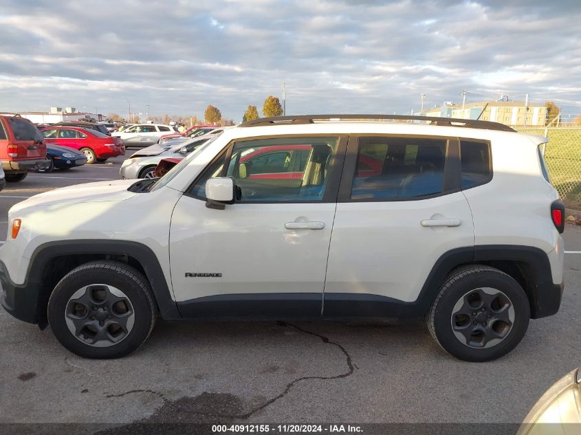 2015 Jeep Renegade Latitude VIN: ZACCJABH9FPB87258 Lot: 40912155