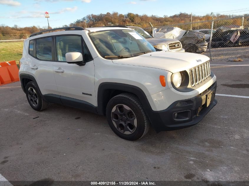 2015 Jeep Renegade Latitude VIN: ZACCJABH9FPB87258 Lot: 40912155