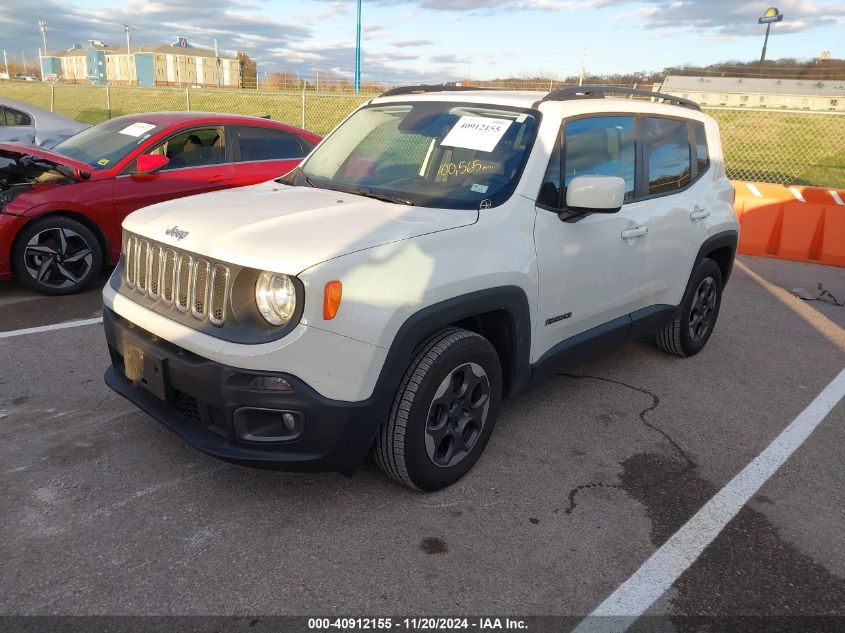 2015 Jeep Renegade Latitude VIN: ZACCJABH9FPB87258 Lot: 40912155