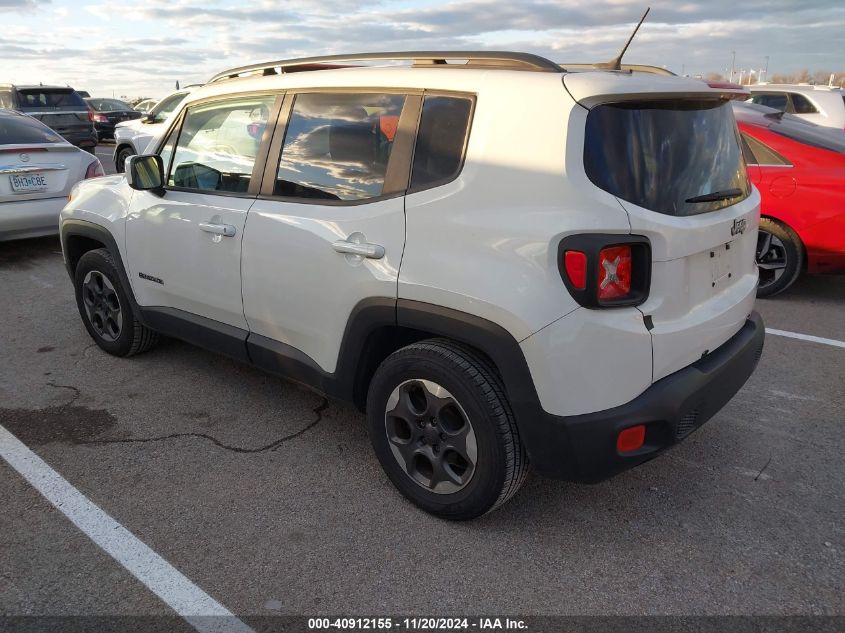 2015 Jeep Renegade Latitude VIN: ZACCJABH9FPB87258 Lot: 40912155