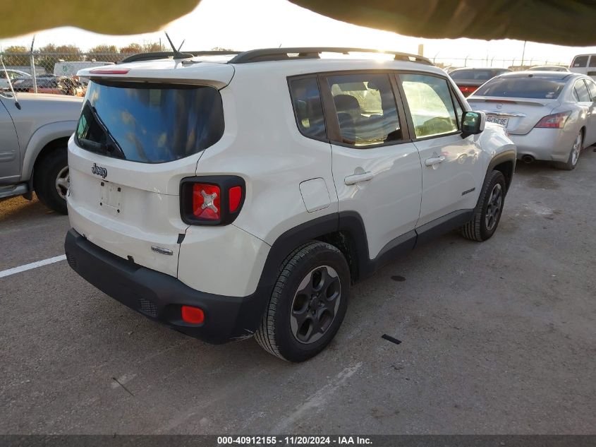 2015 Jeep Renegade Latitude VIN: ZACCJABH9FPB87258 Lot: 40912155