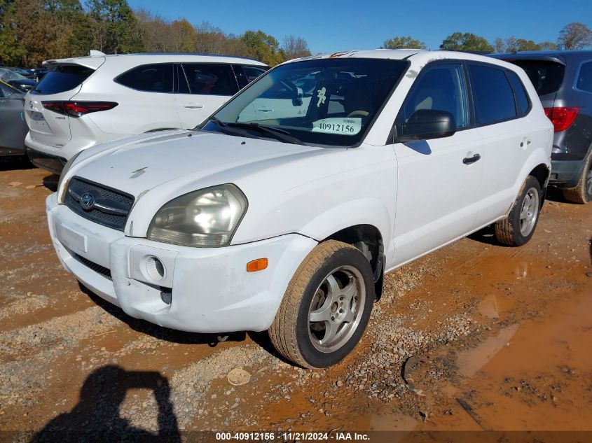 2006 Hyundai Tucson Gl VIN: KM8JM12B06U414955 Lot: 40912156