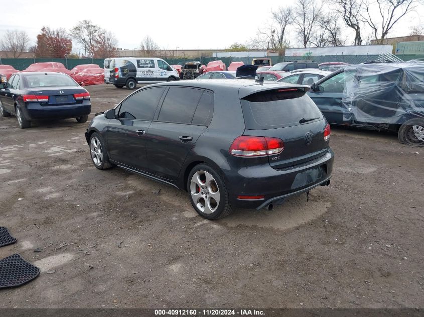 2010 Volkswagen Gti 4-Door VIN: WVWHD7AJXAW273226 Lot: 40912160