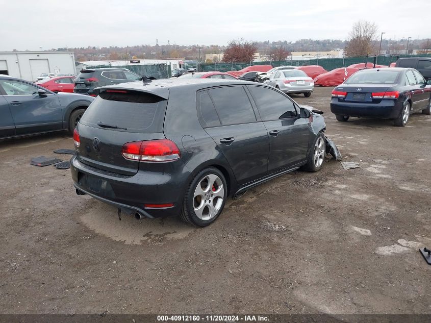 2010 Volkswagen Gti 4-Door VIN: WVWHD7AJXAW273226 Lot: 40912160