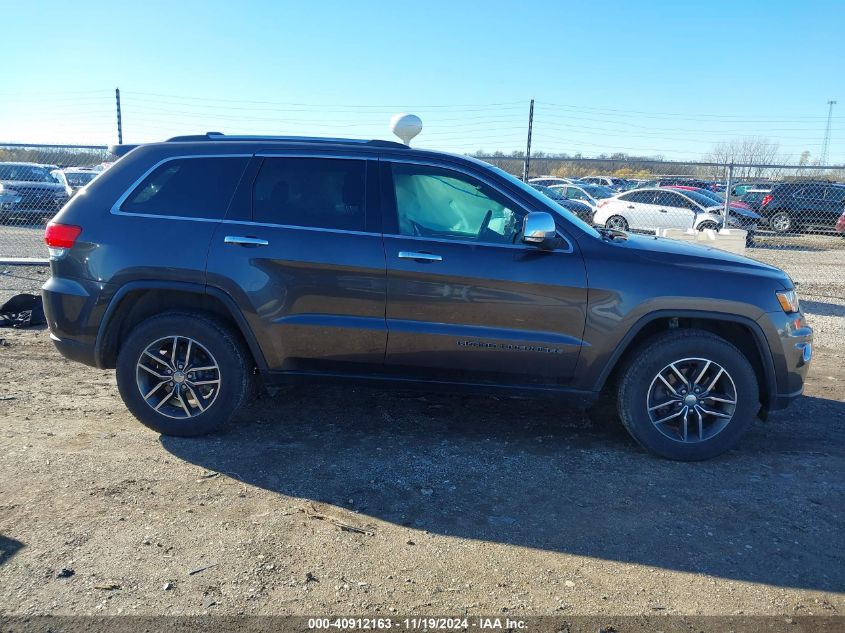 2017 Jeep Grand Cherokee Limited 4X4 VIN: 1C4RJFBG5HC787037 Lot: 40912163