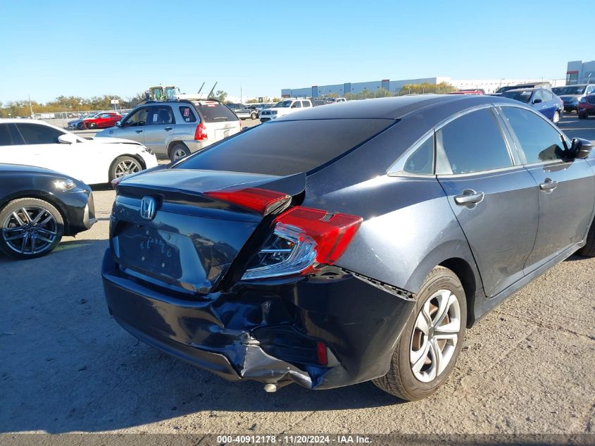 2016 Honda Civic Lx VIN: 19XFC2F58GE041140 Lot: 40912178