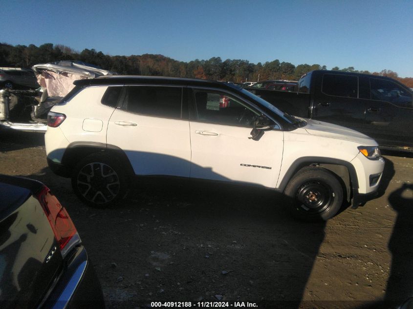 2021 Jeep Compass Limited 4X4 VIN: 3C4NJDCB6MT603454 Lot: 40912188