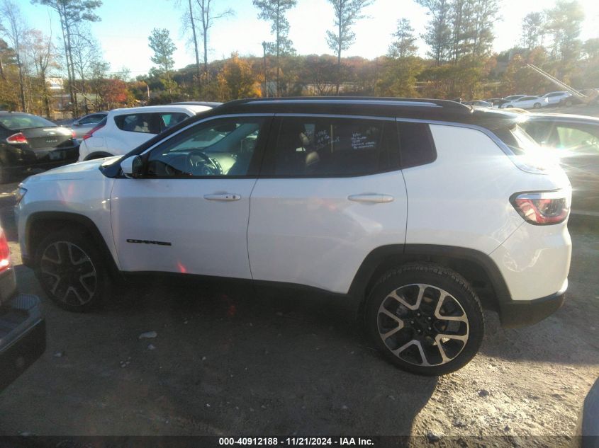 2021 Jeep Compass Limited 4X4 VIN: 3C4NJDCB6MT603454 Lot: 40912188