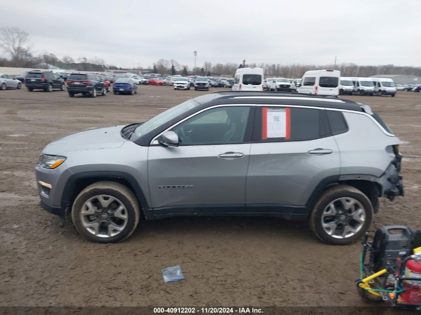 2019 Jeep Compass Limited 4X4 VIN: 3C4NJDCB4KT842546 Lot: 40912202