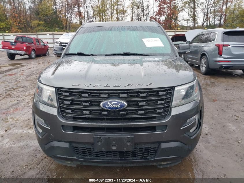 2016 Ford Explorer Sport VIN: 1FM5K8GT2GGC90205 Lot: 40912203