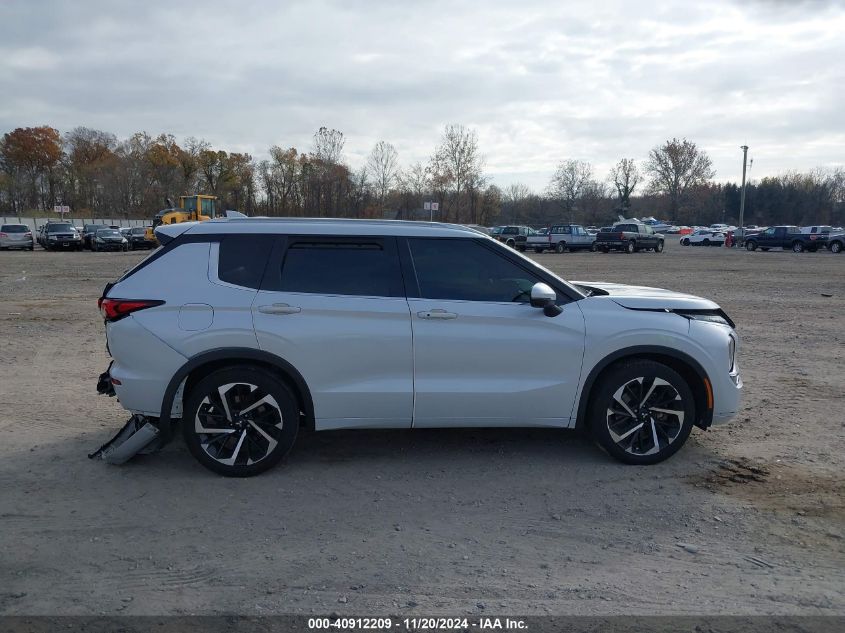 2022 Mitsubishi Outlander Sel 2.5 /Sel Launch Edition /Sel Special Edition VIN: JA4J4VA82NZ087262 Lot: 40912209