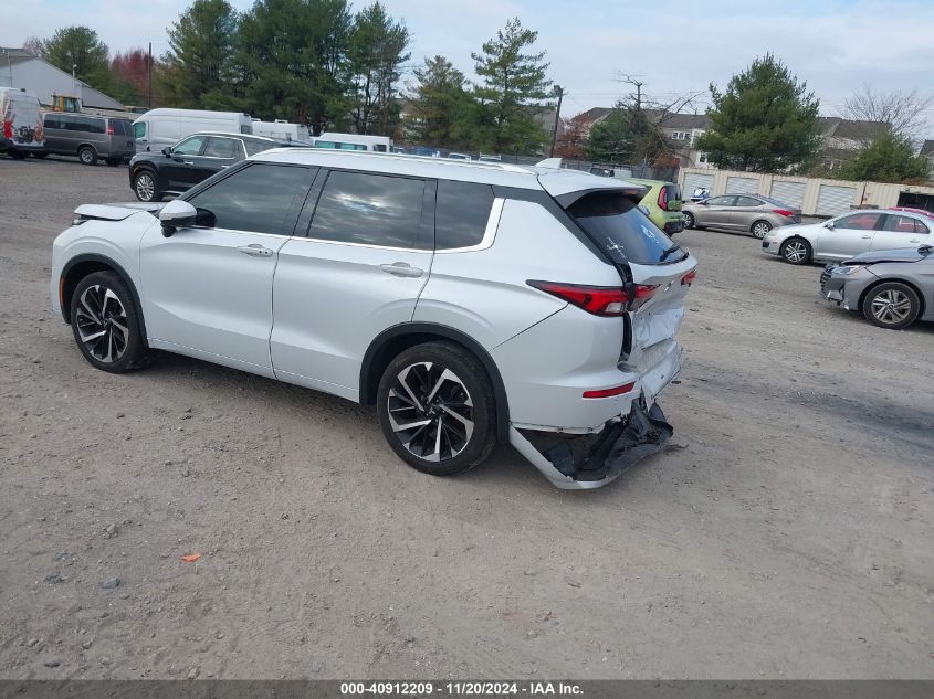 2022 Mitsubishi Outlander Sel 2.5 /Sel Launch Edition /Sel Special Edition VIN: JA4J4VA82NZ087262 Lot: 40912209