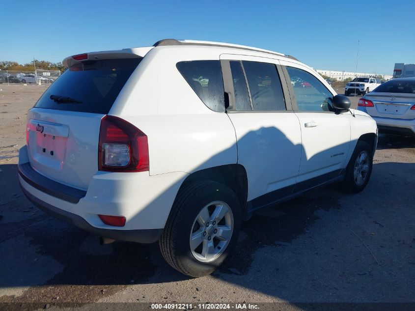 2015 Jeep Compass Sport VIN: 1C4NJCBA0FD250057 Lot: 40912211