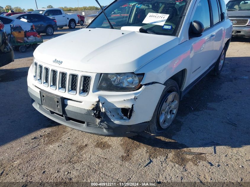 2015 Jeep Compass Sport VIN: 1C4NJCBA0FD250057 Lot: 40912211