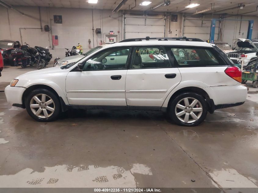 2006 Subaru Outback 2.5I VIN: 4S4BP61CX67311561 Lot: 40912235