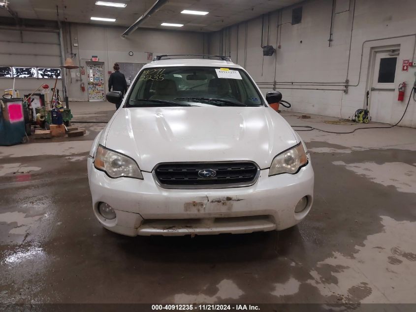 2006 Subaru Outback 2.5I VIN: 4S4BP61CX67311561 Lot: 40912235