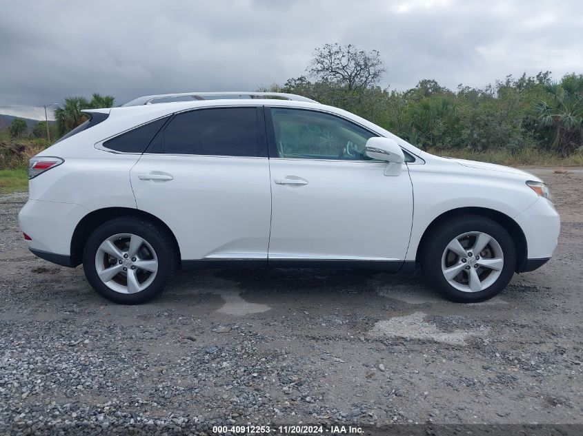 2011 Lexus Rx 350 VIN: 2T2BK1BA2BC119333 Lot: 40912253