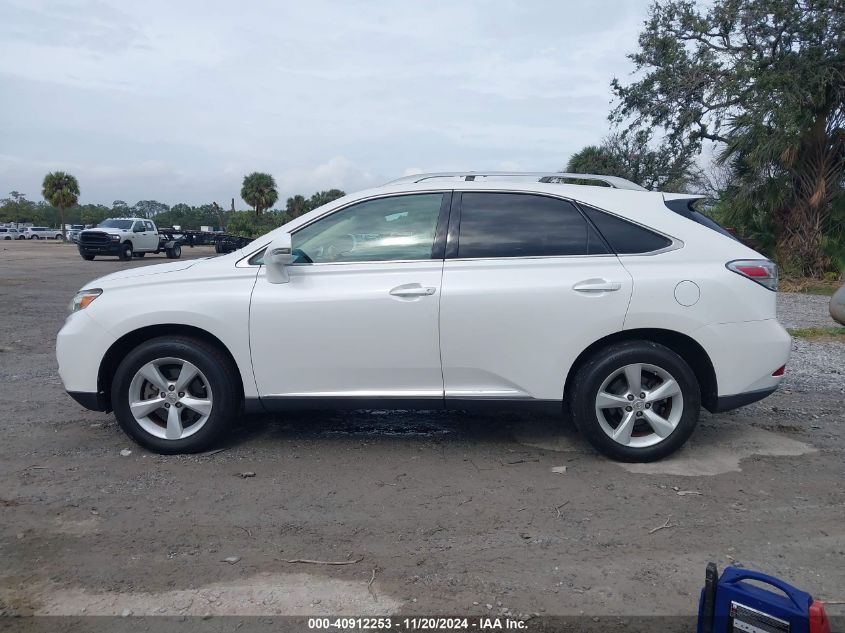 2011 Lexus Rx 350 VIN: 2T2BK1BA2BC119333 Lot: 40912253