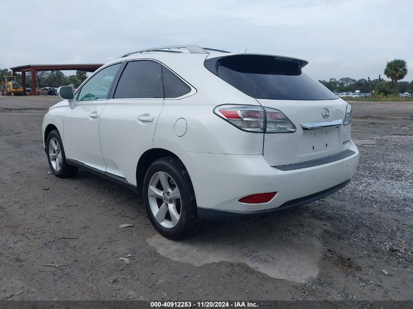 2011 Lexus Rx 350 VIN: 2T2BK1BA2BC119333 Lot: 40912253