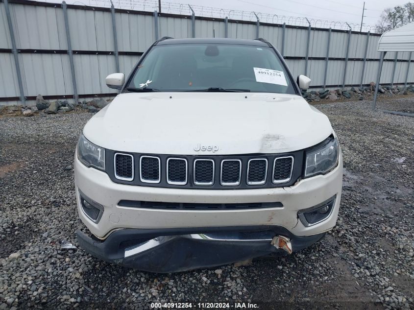 2018 Jeep Compass Limited Fwd VIN: 3C4NJCCB8JT204423 Lot: 40912254