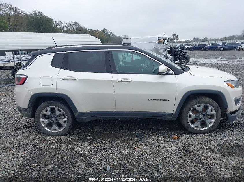 2018 Jeep Compass Limited Fwd VIN: 3C4NJCCB8JT204423 Lot: 40912254