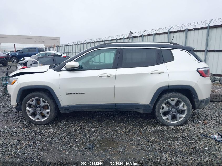 2018 Jeep Compass Limited Fwd VIN: 3C4NJCCB8JT204423 Lot: 40912254