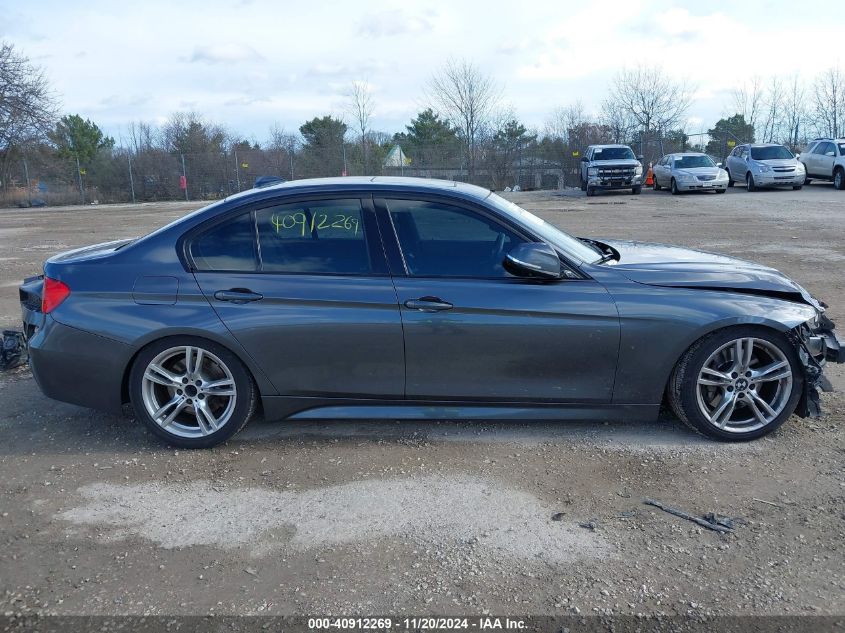 2014 BMW 335I xDrive VIN: WBA3B9C51EF801427 Lot: 40912269