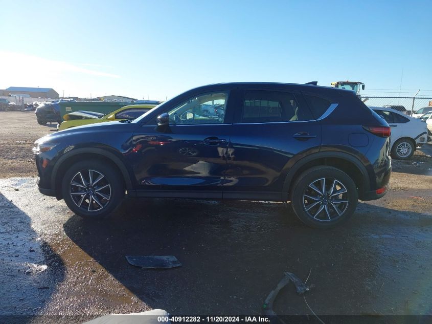 2018 Mazda Cx-5 Grand Touring VIN: JM3KFADM5J1334604 Lot: 40912282