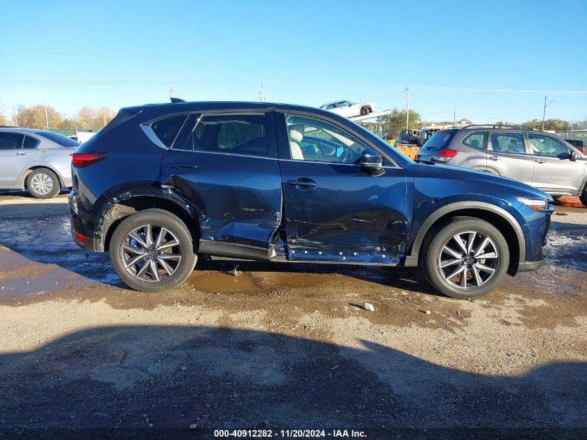 2018 Mazda Cx-5 Grand Touring VIN: JM3KFADM5J1334604 Lot: 40912282