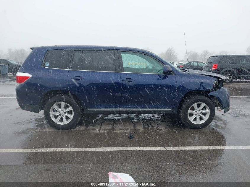 2012 Toyota Highlander VIN: 5TDZA3EH9CS026800 Lot: 40912301