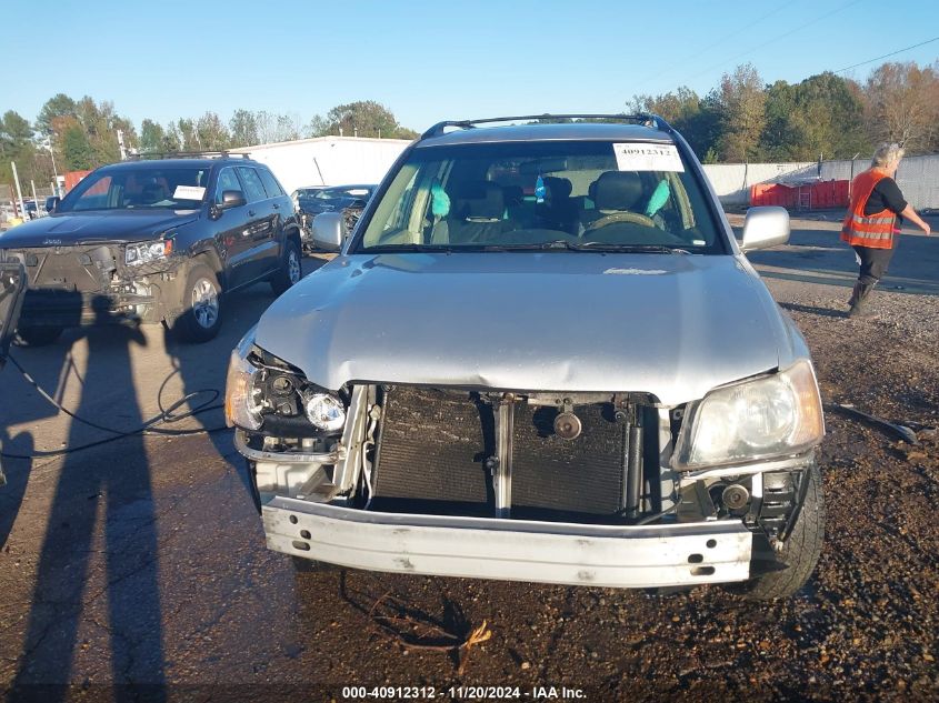 2003 Toyota Highlander Limited V6 VIN: JTEHF21A730098206 Lot: 40912312