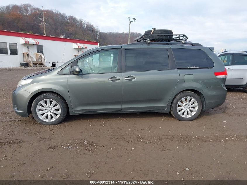 2014 Toyota Sienna Xle 7 Passenger VIN: 5TDDK3DCXES086987 Lot: 40912314