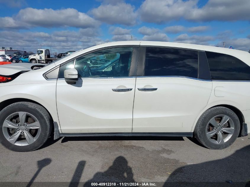 VIN 5FNRL6H73JB001973 2018 Honda Odyssey, Ex-L no.14