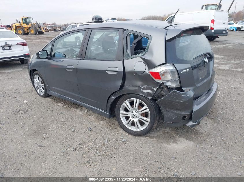 2011 Honda Fit Sport VIN: JHMGE8H50BC026791 Lot: 40912335