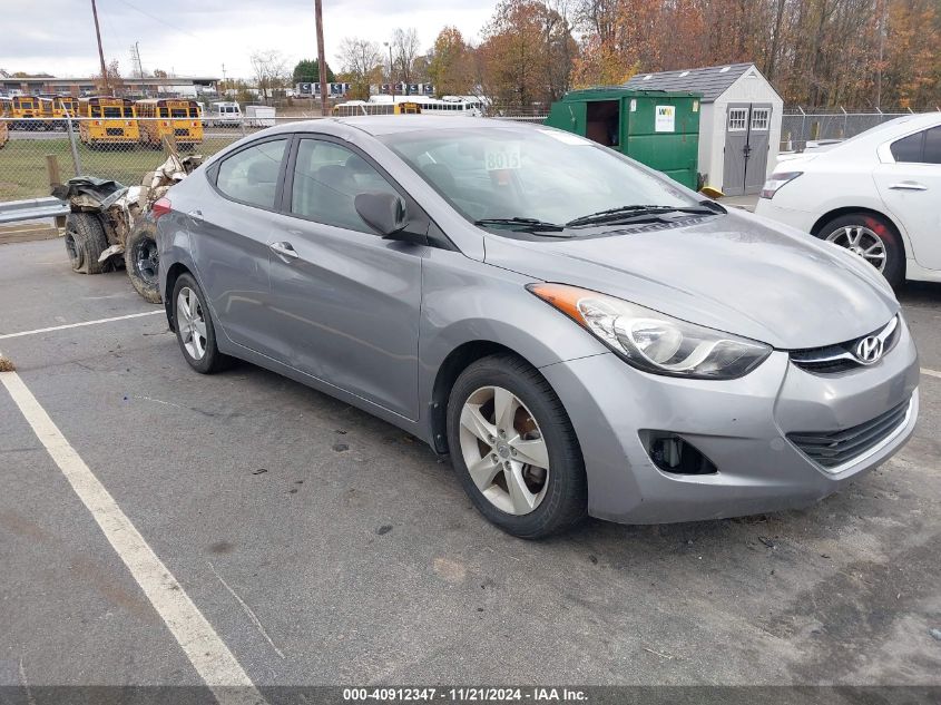 2013 Hyundai Elantra Gls VIN: KMHDH4AE9DU663587 Lot: 40912347