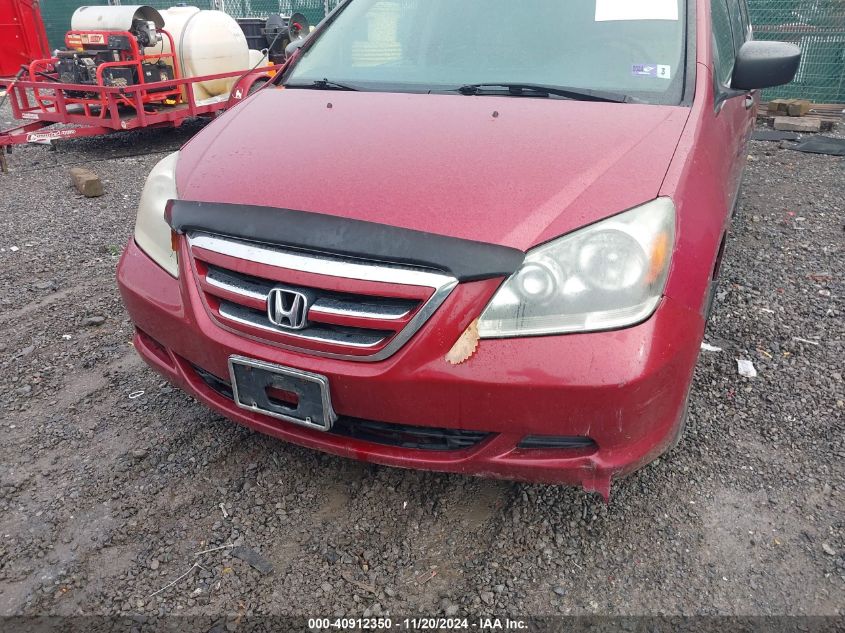 2005 Honda Odyssey Lx VIN: 5FNRL38215B121800 Lot: 40912350