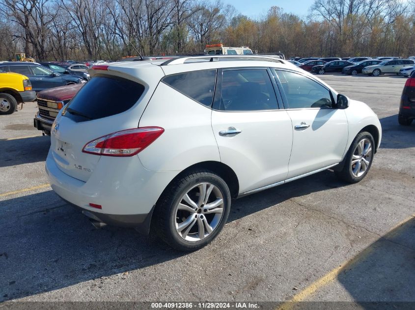 VIN JN8AZ1MW4EW509001 2014 Nissan Murano, LE no.4