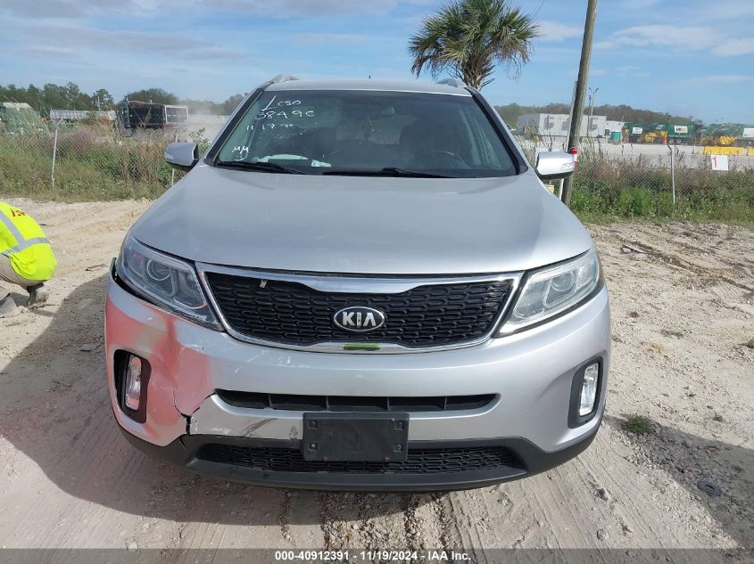 2014 Kia Sorento Lx VIN: 5XYKT3A66EG437975 Lot: 40912391