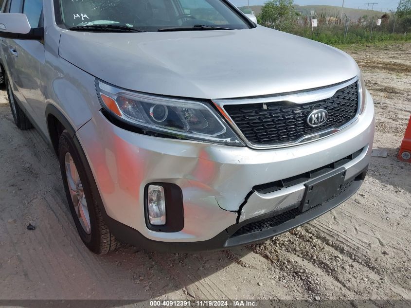 2014 Kia Sorento Lx VIN: 5XYKT3A66EG437975 Lot: 40912391