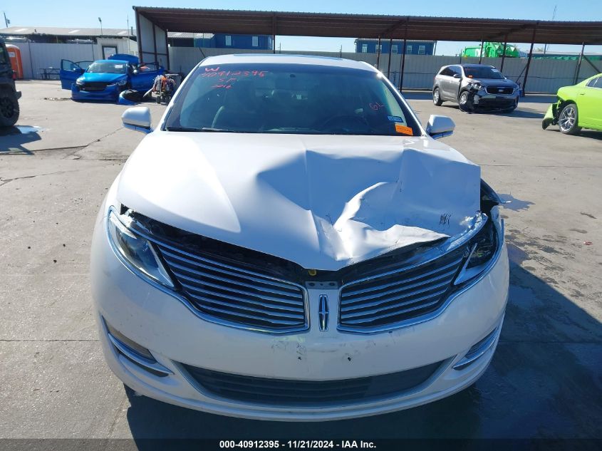 2016 Lincoln Mkz VIN: 3LN6L2G91GR603112 Lot: 40912395