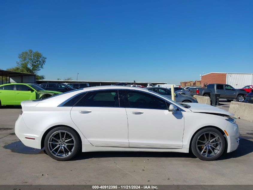 2016 Lincoln Mkz VIN: 3LN6L2G91GR603112 Lot: 40912395