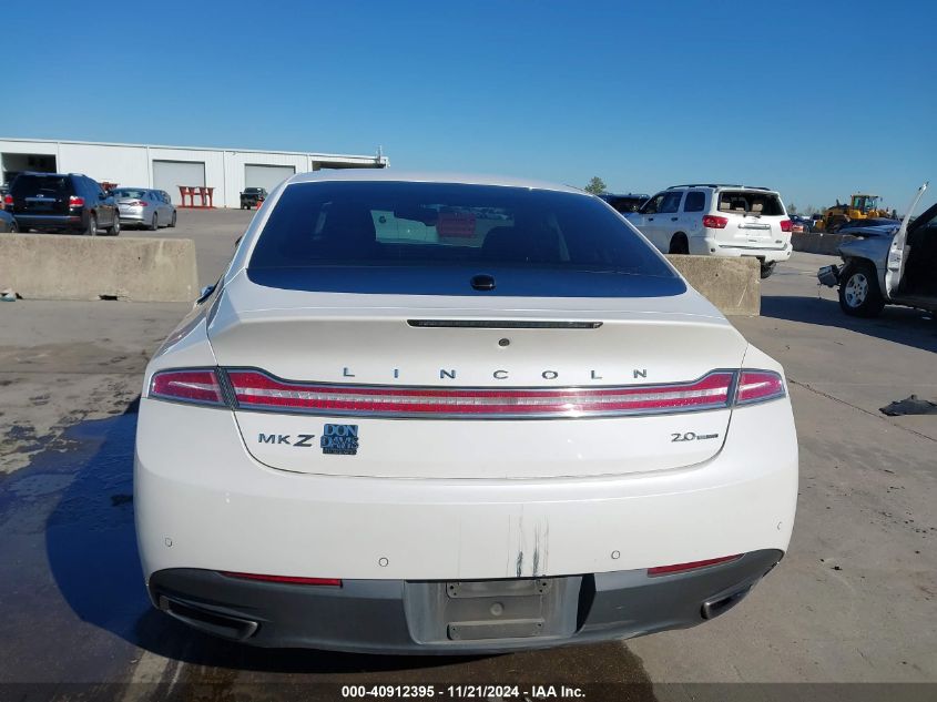 2016 Lincoln Mkz VIN: 3LN6L2G91GR603112 Lot: 40912395