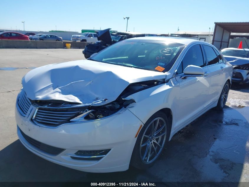 2016 Lincoln Mkz VIN: 3LN6L2G91GR603112 Lot: 40912395