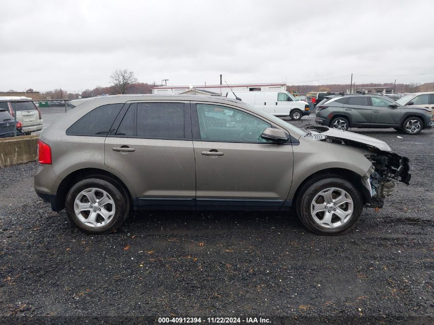 2014 Ford Edge Sel VIN: 2FMDK4JCXEBB05951 Lot: 40912394